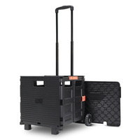 Carritos de compras plegables para asiento de supermercado, carritos de compras plegables a mano con asa y ruedas, carrito de manejo de tablero