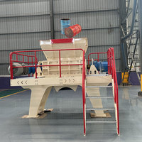 Broyeur industriel à double arbre pour la ferraille, équipement de recyclage des déchets métalliques et des fûts de voiture