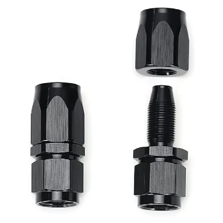 Female to 6AN AN-6 Female steel Straight Flare Swivel Fitting Adapter