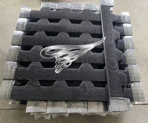 Tấm pin mặt trời nhiệm vụ nặng nề mạ kẽm Đen PVC tráng 1/2 inch Critter bảo vệ lưới Tây Ban Nha gạch cắt sẵn Bộ dụng cụ bảo vệ chim phòng ngừa - Product Image 1