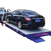Flatbed tow truck 4mt truck body of lay flat MT tilt tray wrecker tow truck 4x2 flat bed truck body dlq euro 4 manual new diesel 0086-18271391881