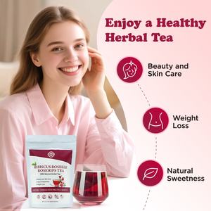 Té de Hibisco y Rosa Mosqueta Chianherbs, el Más Vendido al por Mayor, para Blanquear la Piel, Belleza y Cuidado de la Piel, Té para un Brillo Radiante - Product Image 5