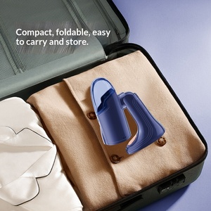 Défroisseur Vapeur Portable Pliable 1000W-1500W Mini Brosse Vapeur de Voyage Anti-Brûlure à Sec pour Usage Domestique - Product Image 2
