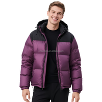 Blousons d'hiver matelassés pour hommes, coupe-vent, bomber, moto, imperméables, décontractés, personnalisés, pour la chasse, le travail et le sport