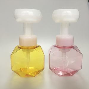Dispensador de Jabón en Forma de Flor, Botella con Bomba de Espuma para Lavado de Manos, Limpieza Facial, Sérum y Loción para el Cuidado de la Piel, 300 ml, Plástico No Tóxico - Product Image 3