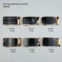 LOGO personnalisable de haute qualité pour hommes nouvelle boucle de ceinture automatique Clip boucle de ceinture