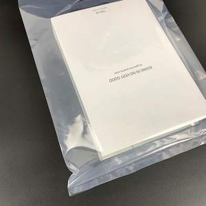 Bolsa de Plástico Transparente de Alta Calidad con Asa Troquelada para Joyería y Cosméticos, Bolsa de Compras Personalizada con su Propio Logotipo - Product Image 4