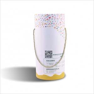 Cylindre Transparent Tube Clair Calcium Candlle Or Bonbons Toile Produit Carbone Carte Cadeau Avec Fenêtre En Carton Blanc - Product Image 6