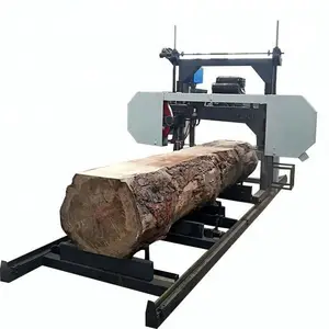 Mesin gergaji kayu, gergaji gergaji portabel digunakan