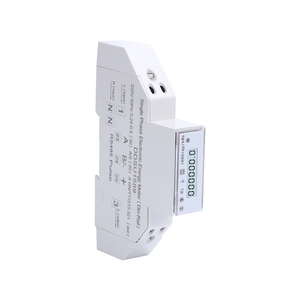Monofase 100A Modbus LCD misuratore di energia 645 serie KWH <span class=keywords><strong>metro</strong></span> One Pole DIN Rail RS485 comunicazione Modbus LCD misuratore di energia uno - Product Image 2