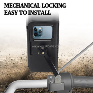 Support de téléphone étanche couverture de téléphone de <span class=keywords><strong>moto</strong></span> pour support de téléphone portable de <span class=keywords><strong>moto</strong></span> de montage de miroir de pluie - Product Image 5