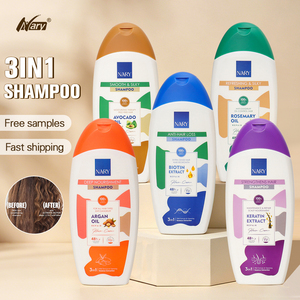 Série de shampooings biologiques Nary en marque blanche 500ml – Traitement capillaire réparateur et nourrissant à la kératine/biotine – Produits capillaires en gros - Product Image 1