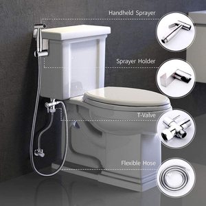 Туалетный спрей для биде Shattaf из нержавеющей стали 304 - Product Image 3