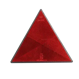 Refletores de segurança triangular para caminhão e4 com lâmpadas de aviso