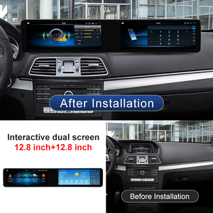 Reproductor de coche con panel de instrumentos de doble pantalla ultra grande para Android con resolución de 2400x900, adecuado para Mercedes Benz Clase E A207 C207 - Product Image 3