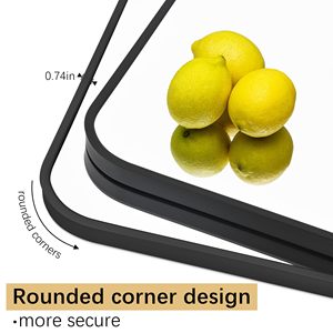 Miroir de salle de bain sans poinçonnage à vente chaude Design auto-adhésif mural Idéal pour le lavabo et le maquillage - Product Image 5