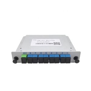 Divisor de Fibra Óptica PLC 1x8 SC APC/<span class=keywords><strong>UPC</strong></span>, Tipo Cassette LGX Sin Bloqueo para Redes FTTH FTTB PON - Product Image 2
