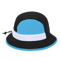 Chapeau Bob Unisexe pour Adultes en Maille Respirante Anti-UV avec Cordon Réglable pour Activités Sportives en Plein Air, Logo et Couleur Personnalisables