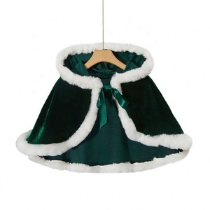 Disfraz de Santa Claus Navideño Listo para Enviar, Capa Roja de Mamá <span class=keywords><strong>Noel</strong></span>, Disfraz de Halloween - Product Image 4