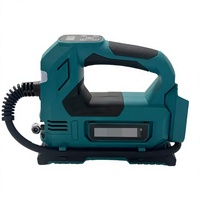 Compresseur d'air semi-automatique sans fil haute pression à batterie lithium-ion pour pneus de voiture avec tuyau flexible, personnalisable OEM