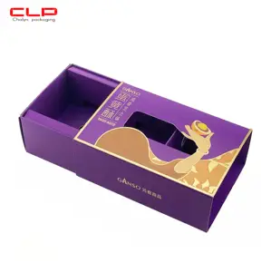 中国工厂定制批发巧克力甜甜圈，比萨饼，甜点拉出盒，礼品纸包装盒