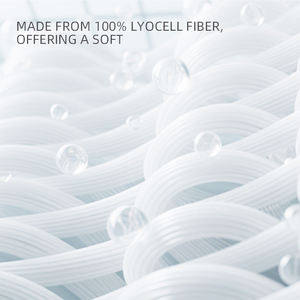 ราคาถูกหน้ากากใบหน้าแบบใช้แล้วทิ้ง100% ใยไลโอเซลล์บางเฉียบนุ่มไม่ระคายเคืองกระดาษบีบอัด80นับ - Product Image 5