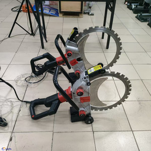 Scie circulaire sans brosse à haute fréquence Coupeur de béton portable <span class=keywords><strong>Machine</strong></span> de découpe murale portable pour la découpe de murs en ciment - Product Image 5
