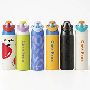 Gourde en acier inoxydable de 700 ml avec poignée, sans BPA, anti-fuite, mignonne, pour le sport - Product Image 6