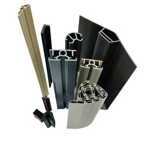 Tùy Chỉnh Bền & Thân Thiện Với Môi <span class=keywords><strong>PVC</strong></span> Đùn Hồ Sơ Cho PC Bộ Phận Đồ Nội Thất Theo Dõi Kênh Cửa Kính/Cửa Sổ & Tủ Tấm - Product Image 6