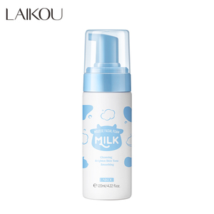 LAIKOU มิลค์มูสคลีนซิ่งโฟมล้างหน้าเพื่อผิวกระจ่างใสและชุ่มชื้น 120 มล. - Product Image 1