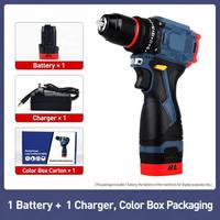 Perceuse sans fil multifonctionnelle rechargeable au lithium-ion, sans balais, avec fonction percussion réversible, 16,8 V, haute performance, vitesse variable, OEM 55
