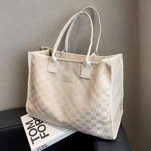 Bolsa de Lona de Gran Capacidad para Mujer, Nueva Moda, Bolso de Mano para Salir, Bolso de Hombro para Mamá, Bolso de Compras - Product Image 5