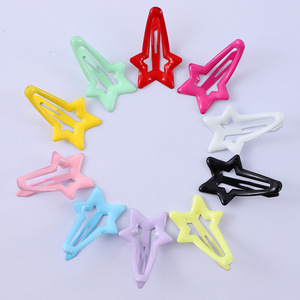 Pinces à cheveux étoile de style coréen pour enfants, pince BB en métal, coiffe à usage quotidien GT030 - Product Image 4