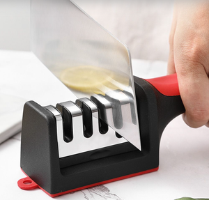 Affûteur de couteaux en céramique 3/4 étapes, très populaire, gadget de cuisine pratique avec fonction détachable pour un affûtage efficace - Product Image 2