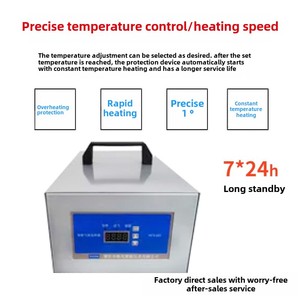 220V nóng không khí khô hút ẩm PLC thành phần cốt lõi thép không gỉ nén máy sấy khí nhỏ khí nóng Nitơ sưởi ấm - Product Image 3