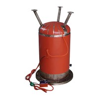 Silikon-Heizmatte DC 12V 20W Flexible Silikon-Heizunterlage Gummi-Heizdecke für Industrieanlagen Rohre Tanks