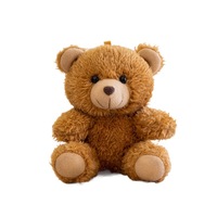 Pendentif en peluche super doux Doctor Bear, rembourrage en polyester et coton PP - Cadeau pour événements scolaires, remise de diplôme, breloque de sac, porte-clés en peluche