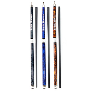 Bâton/taco de queue de billard en carbone de haute qualité 3 PC Jump Break avec poignée lisse et pointe de queue en bakélite de 13mm à vendre - Product Image 2