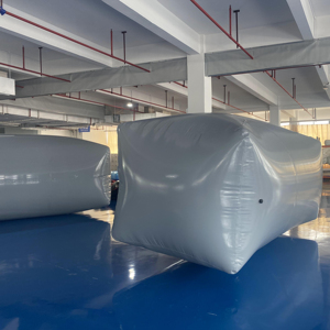 Boyas flotantes de cilindro inflable de grado comercial, tanques de agua cuadrados flexibles, bolsa de almacenamiento de biogás, globo digestor de biogás - Product Image 1