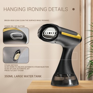 <span class=keywords><strong>Défroisseur</strong></span> Vapeur Électrique Mini de Haute Qualité 300 ml 1500 W pour Vêtements, Fer <span class=keywords><strong>à</strong></span> Repasser Manuel avec Brosse - Product Image 5