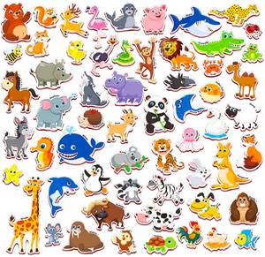 IMÁNES DE ESPUMA PARA REFRIGERADOR DE 59 PIEZAS CON DIBUJOS DE ANIMALES DE <span class=keywords><strong>ZOO</strong></span> Y GRANJA AL POR MAYOR - Product Image 6