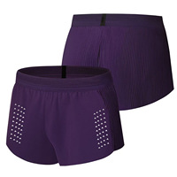 Shorts de sport respirants à séchage rapide pour hommes et femmes, pour marathon, athlétisme, fitness et entraînement