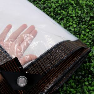 Film transparent résistant de bâche de la feuille 160gsm de <span class=keywords><strong>toile</strong></span> de PE - Product Image 1