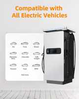 Borne Recharge Rapide DC EV Solaire 60/80/120/160/180kW OCPP CSMS Anti-tempête Sable Antivol Prépayé