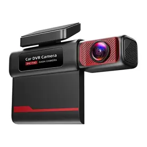 2K Auto Black Box 3 Inch Scherm Met Dual Lens Auto Dash Cam Verstelbare 360 Graden Roating Lens Voertuig blackbox Dvr