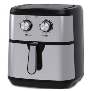 Freidora de aire de cesta doble de 9L, freidora de aire eléctrica con control de temperatura, horno de freidora de aire de potencia Digital - Product Image 3