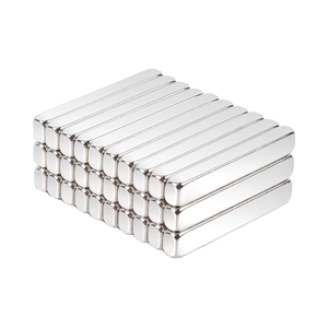 חזק neodymium n35 מגנטים מלבניים 25 x4 x3 מ "מ עבור לוח לבן & ארונות מטבח משרדי-מגנט נדיר גיליון תעשייתי - Product Image 1
