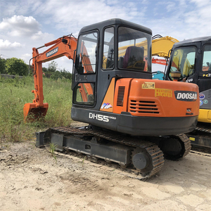 Excavadora usada Doosan Dh55 de 6 toneladas con bomba de motor y motor-1 año de garantía Origen de Japón - Product Image 3