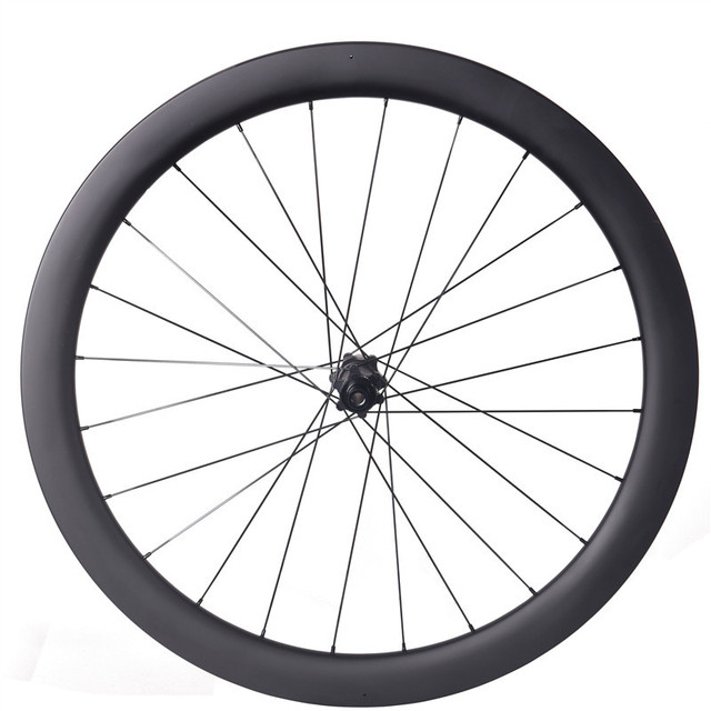 CG 700C Ultra-light Road Bicycle Disc Brake Carbon Fiber Wheel Set Road Bicycle Center Lock Six Bolts Bearing Wheel