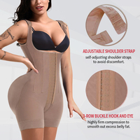 Faja Moldeadora de Cuerpo Completo sin Costuras para Mujer, Reductora de Abdomen, Levanta Glúteos y Moldea Muslos